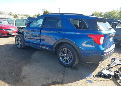 2021 Ford Explorer Xlt z USA, uszkodzony, nr VIN 1FMSK8DHXMGC05545